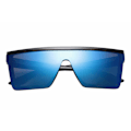 Miniatyrbilde 2 av 4: Kvinner Menn Flat Top Shield Solbriller Oversized Square Rimless Shades UV400