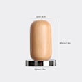 Miniatyrbillede 2 af 3: Kaffe Tamper 58mm Rustfrit Flad Base Pulver Hammer Tamping
