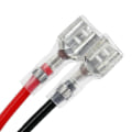 Miniatyrbillede 2 af 5: 5/10 par til H1-stik 1-bens til 2-bens adapter led-forlygte pære stik udskiftning enkelt diode konverter ledninger