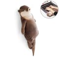 Söt Otter handledsstöd docka kastkudde plyschdjur docka present