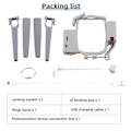 Miniatyrbilde 5 av 5: Airdrop-system for DJI Air 2s Drone - Forslag til levering av enhet - Dispenser - Kaster
