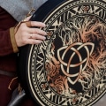Miniatyrbilde 5 av 5: Sjamantromme, sjaman trommer for voksne | Pirat Instrument Sh