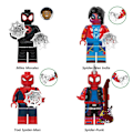 Miniatyrbillede 4 af 5: 14 stk. Spiderman Minifigurer Byggeklodser Actionfigurer Sæt