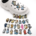 Miniatyrbilde 1 av 3: 30 stk Tegneserie Bluey Hund Sko-Smykker Dekorasjon For DIY Croc Clog Sandaler Tilbehør