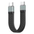 Miniatyrbilde 1 av 5: Kort USB C-kabel 40 gbps dataoverføring PD hurtiglading USB C til USB C-kabel