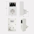 Miniatyrbilde 2 av 5: GSM Intelligent Strømuttak Samtale SMS APP Fjernkontrollbryter Pumpe Router Elektrisk Apparat Intel