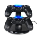 Miniatyrbilde 2 av 5: Oivo USB dobbelkontrollerlader for PS4 Gamepad ladestasjon Dock Controller strømforsyning stativ for Sony Playstation 4 Slim