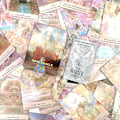 Miniatyrbilde 4 av 5: Jernboks The Rose Oracle Card Tarot Prophecy Divination Deck Party Game W/manual