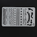 Pikkukuva 3 / 3: 24 kpl Tuottavuus Stencil-lehtiö Stencil Ajan säästämiseen