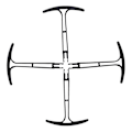 Miniatyrbillede 1 af 5: 4 stk. propelbeskyttelse til Hs175 D65 Syma X500 X30 Z6 Quadcopter
