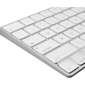 Miniatyrbild 4 av 5: Tangentbordsskydd i TPU för Apple Wireless Magic Keyboard, ultratunt, genomskinligt, mjukt, 2015 års amerikanska version (MLA22LL/A)