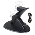 Miniatyrbild 5 av 5: Oivo USB Dubbel Handkontroll Laddare för PS4 Gamepad Laddningsstation Dock Controller Strömförsörjningsstativ för Sony Playstation 4 Slim