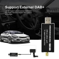Miniatyrbild 4 av 4: Dab/dab+ Radio för bil Android Multimedia Player System Universal Car Dab Radio Receiver Tuner Usb