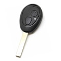 Miniatyrbilde 4 av 5: Bil 2 Knapper Fjernkontroll Nøkkel Fob Shell Deksel Etui Tomt Blad For Rover 75 Mg Zt