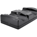 Pikkukuva 3 / 5: Sunrain Playstation 3 -ohjainlataustelakka, 2-in-1-latausasema LED-valoilmaisimella, yhteensopiva Playstation Ps3/move -ohjainten kanssa