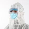 Miniatyrbillede 2 af 2: Fuldt indkapslede beskyttelsesbriller, neutrale briller, anti-drop briller