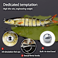 Miniatyrbilde 3 av 3: Jigs Kroker Fiske Agner Kunstige Synkende Lokker Crankbait Fiskeutstyr