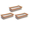 Miniatyrbilde 1 av 5: 3 stk/pakke Vaskbart filter til Karcher Ds5500,ds6000,ds5600,ds5800 Robotstøvsuger deler 6.414-6