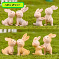 Miniatyrbilde 3 av 5: Mini påskehare - Påskedekorasjon - Mikrolandskap - Ta