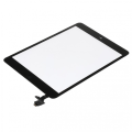 Miniatyrbillede 5 af 5: Touch Screen Glas Udskiftning + Ic Chip + Hjem-knap Til Ipad Mini 1 2 Sort