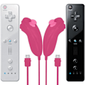 Miniatyrbillede 2 af 5: Wii Nunchuck-controllere, 2-pak erstatnings-Nunchuk-controllere
