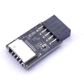 Pikkukuva 4 / 5: Emolevy Usb2.0 9pin - Type-c A-key Etuliitin Muunnin Usb3.2 Type-e Liitäntäpääty Ilmoitus