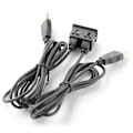 Miniatyrbild 3 av 5: 150cm Bilinstrumentpanel Montering 2 Usb Port Panel Auto Båt Dubbel Usb-tapyc Förlängningskabel Adapter För