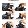 Miniatyrbild 5 av 5: Kameramontering för Dji Avata, för actionkamerahållare adaptertillbehör, för Dji Avata/dji Action 2/insta360 Go 2/insta360 Go