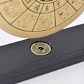 Miniatyrbilde 4 av 5: Crday Zen Art Messing Feng Shui Desktop Gong H1303 Gave