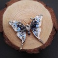Miniatyrbillede 4 af 4: Dame Brosche Rhinestone Krystal Dyr Zinklegering Festival
