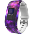 Miniatyrbilde 1 av 5: Reservedeler Silikonklokke Rem Stropp For Garmin Vivofit 3 Vivofit Jr Vivofit Jr2 Størrelse: Lilla