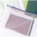 Miniatyrbilde 4 av 5: A4 Plastlommemapper, Glidelåsposer Mesh Dokumentlomme