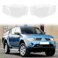 Miniatyrbilde 2 av 5: Venstre frontlyktdeksel for bil, transparent linsedeksel for L200 Triton 2005-2014