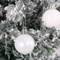 Miniatyrbilde 2 av 2: 24 stk. 4 cm Julekuler Hengekuler Julepyntsett