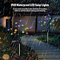 Miniatyrbilde 3 av 5: Pakke med 2 Lotus-formede LED-solcelenattlys