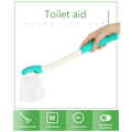 Miniatyrbillede 2 af 5: Langskaftet Reach Comfort Bundvisker Selvrensende Assistent Holder Toiletpapir Tissue Grip Selvrensende Hjælpemiddel