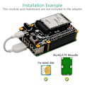 Miniatyrbild 4 av 5: 3g/4g Lte Bashatt för Raspberry Pi 4/3/2/b och moduldatorkort till Usb