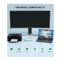 Miniatyrbillede 2 af 5: Ethernet Splitter 1 ind 2 udgange Høj hastighed 1000mbps Rj45 Splitter Adapter Til Cat5/5e/6/7/8 Kabel R