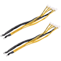 Pikkukuva 2 / 5: 2pack 6pin liitinpalvelin kaapeli Pcie Antminer S9 S9i Z9 P3 P5 Miner Psu Ca
