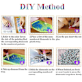 Pikkukuva 5 / 5: Star Michael Jackson Full Drill 5d Diamomd Painting Diy Wall