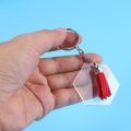 Miniatyrbillede 5 af 5: 72 stk. Akryl Transparente Discs Blanks Charms Og Kvast Pen