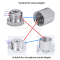Miniatyrbild 3 av 5: 5/8 till 1/4 adapter mikrofonstativadapter till stativadapter mikrofon