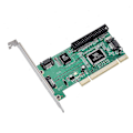Pikkukuva 1 / 4: PCI-kortti 3 SATA-porttiin + IDE-yhdistelmäohjain korttisovitin VIA6421-siru HDD AC388