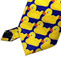 Pikkukuva 4 / 4: Duckytie Shindn How I Met Your Mother Ducky Tie Barney Stinson Duck Tie Unisex Aikuisten Koko (väri: