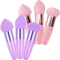 Miniatyrbillede 2 af 2: 6 stk. Pudder Puff Svampe Makeup Svampe Foundation B