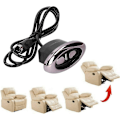 Miniatyrbillede 4 af 5: Elektrisk Recliner Controller 2 Knapper 5 Pin Håndkontakt Controller Elektrisk Sofa