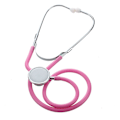 Miniatyrbillede 1 af 4: Pro Head Emt Stetoskop til Læge Sygeplejerske Dyrlæge Studerende Sundhed Blod Pink