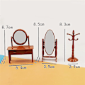 Miniatyrbild 3 av 5: 1:18 Mini Säng Säng Er Set Råtta Leksaker