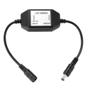Miniatyrbilde 3 av 5: Lysdimmer, DC 12v-24v Dimmerbryter for stripelys, Sin