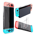 Miniatyrbild 1 av 4: Fodral för Nintendo Switch Transparent TPU Skyddande Fodral